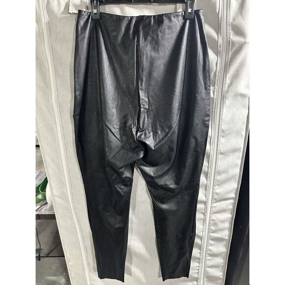 Commando Faux‎ Leather Black Leggings High Rise Stretchy Minimalist Grunge 3x - Picture 6 of 6